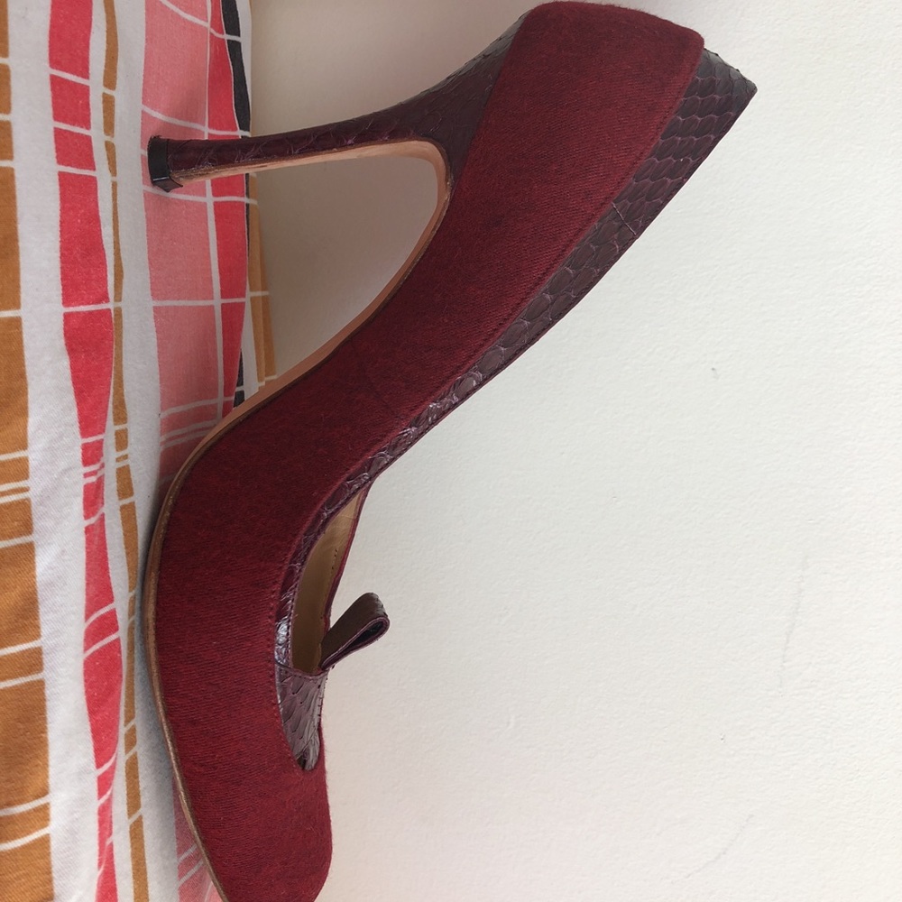 Manolo Blahnik red heels - Picture 3 of 3